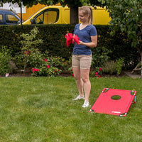 Dubbele USA Cornhole Set - Blauw/Rood - In Draagtas - Compleet en Prof.