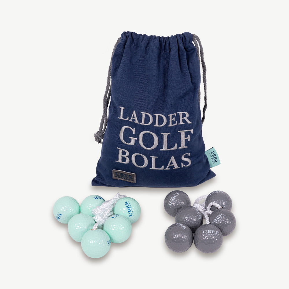 Profi Original 2024 Laddergolf Spel - Topkwaliteit Werpspel - met 4 sets officiële SOFT Golf Bolas - Inclusief Luxe Draagtas