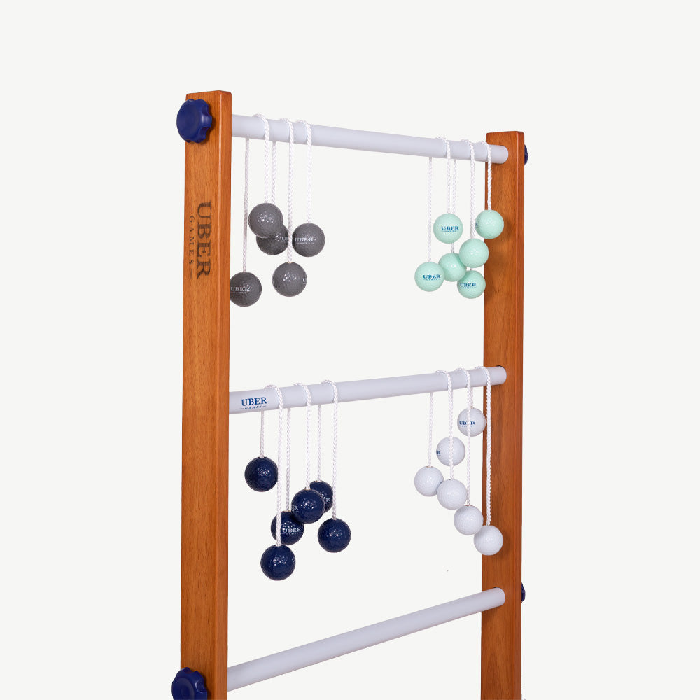 Profi Original 2024 Laddergolf Spel - Topkwaliteit Werpspel - met 4 sets officiële SOFT Golf Bolas - Inclusief Luxe Draagtas