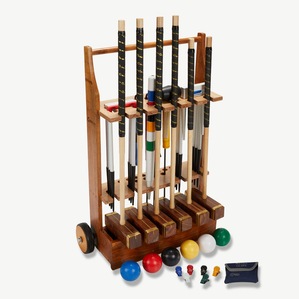 Championship Croquet Spel - 6 Spelers - England Original