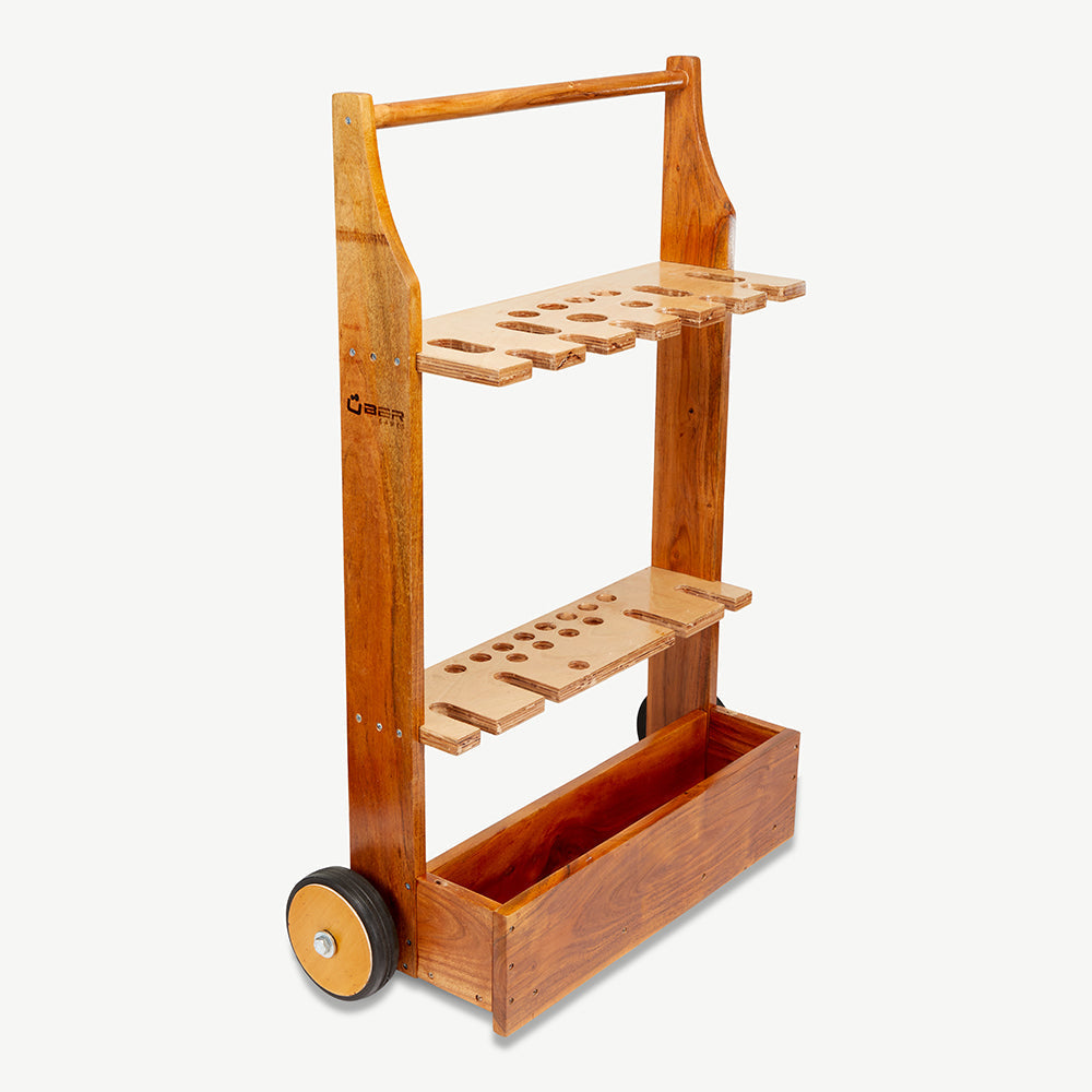 Houten Croquet Trolley - Made in India