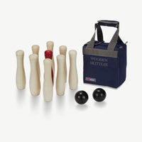 Bowling Set - Hardhouten Set met transporttas