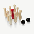 Hardhouten Bowling Set