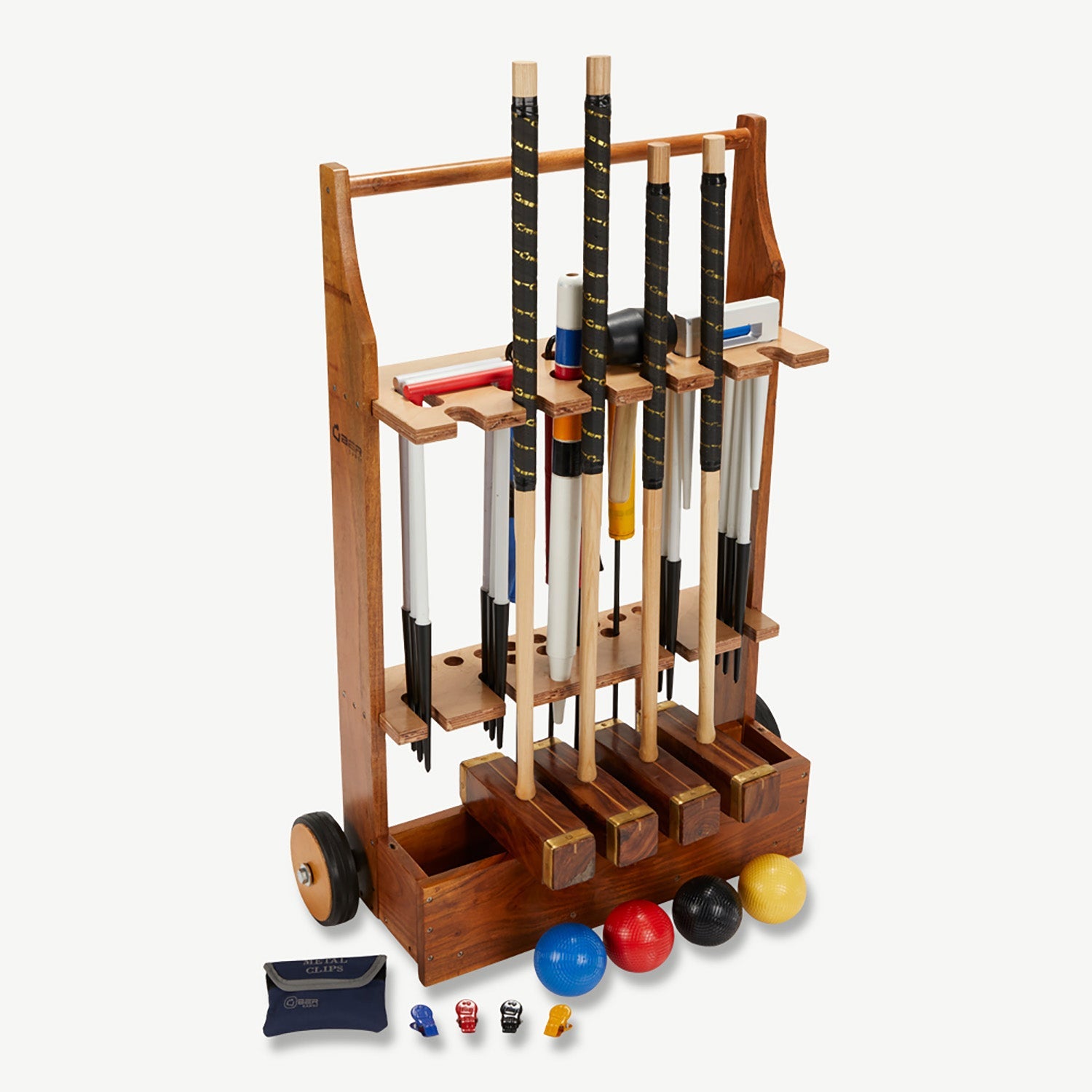 Championship Croquet Spel - 4 Spelers - England Original